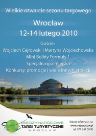 Już za miesiąc Międzynarodowe Targi Turystyczne Wrocław 2010