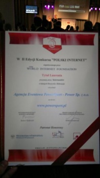 Polski Internet - PowerSport laureatem