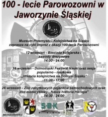 Dolnośląski Festiwal Nauki 19 września w ramach obchodów 100-lecia Parowozowni
