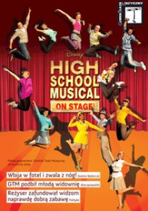 "HIGH SCHOOL MUSICAL" gościnnie w SALI KONGRESOWEJ w Warszawie